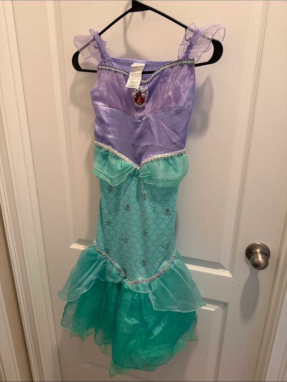 Disney Ariel, the Little mermaid Costume Dress 4-6x
